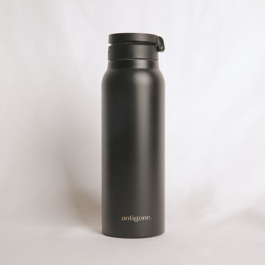 Antigone | sipRISE Bottle Phone Holder 950ml - Black | Shut the Front Door