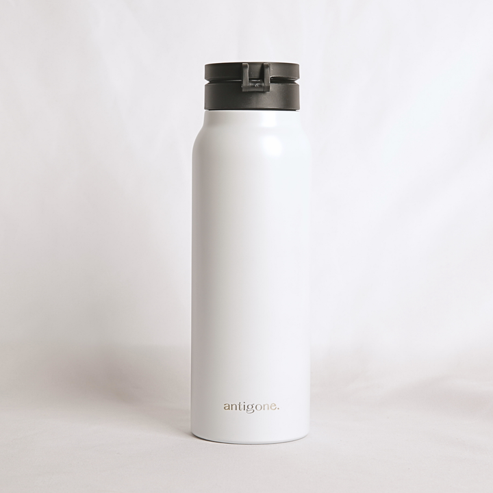 Antigone | sipRISE Bottle Phone Holder 950ml - White | Shut the Front Door