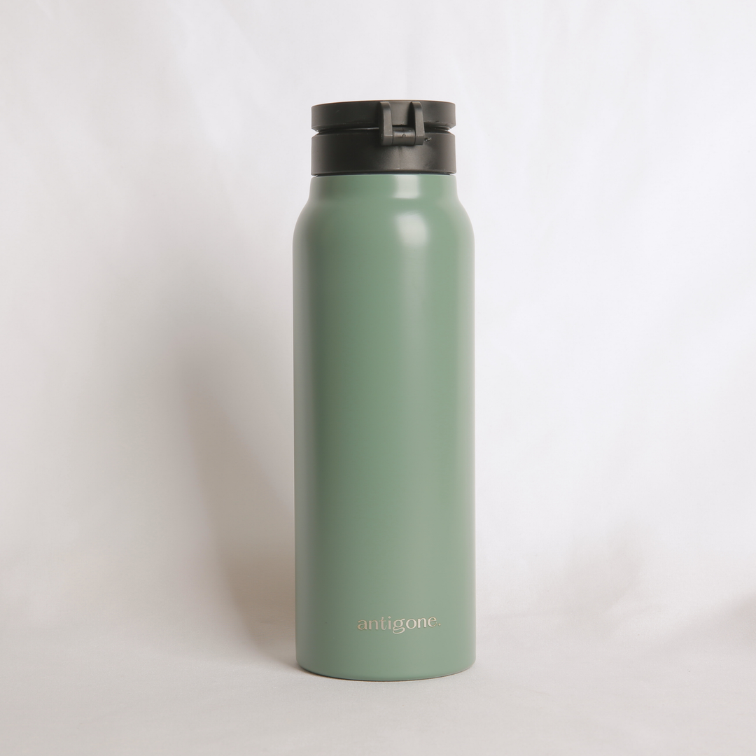 Antigone | sipRISE Bottle Phone Holder 950ml - Green | Shut the Front Door