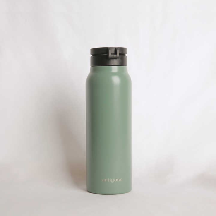 Antigone | sipRISE Bottle Phone Holder 720ml - Green | Shut the Front Door