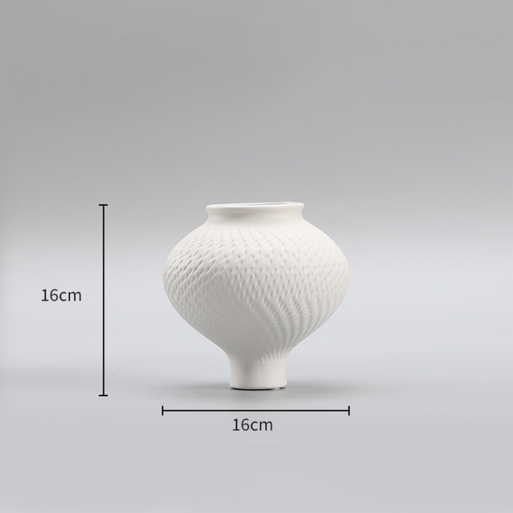 Garcia | Sarah Vase - White | Shut the Front Door