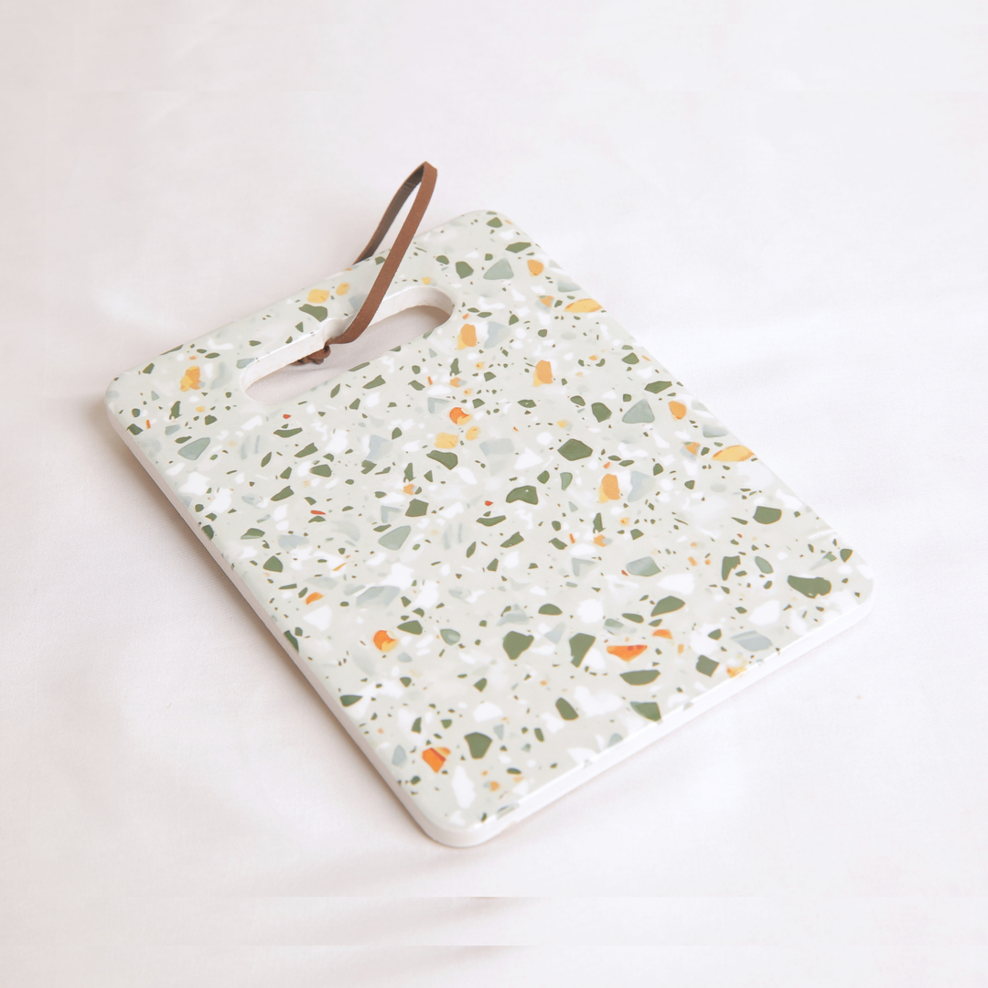 Garcia | Porcelain Board - Terrazzo Green Small | Shut the Front Door