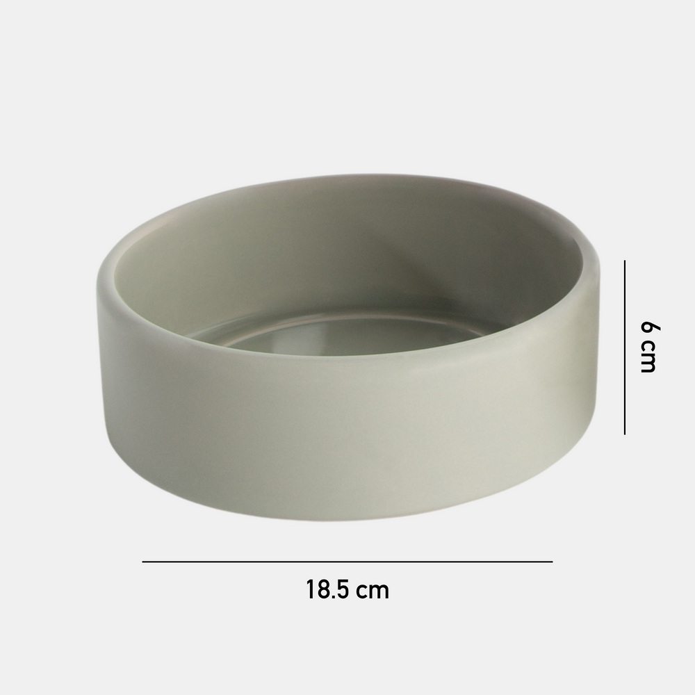 Antigone | Pet Bowl Large - Sage Matt | Shut the Front Door