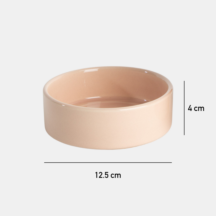 Antigone | Pet Bowl Small - Dusty Rose Gloss | Shut the Front Door