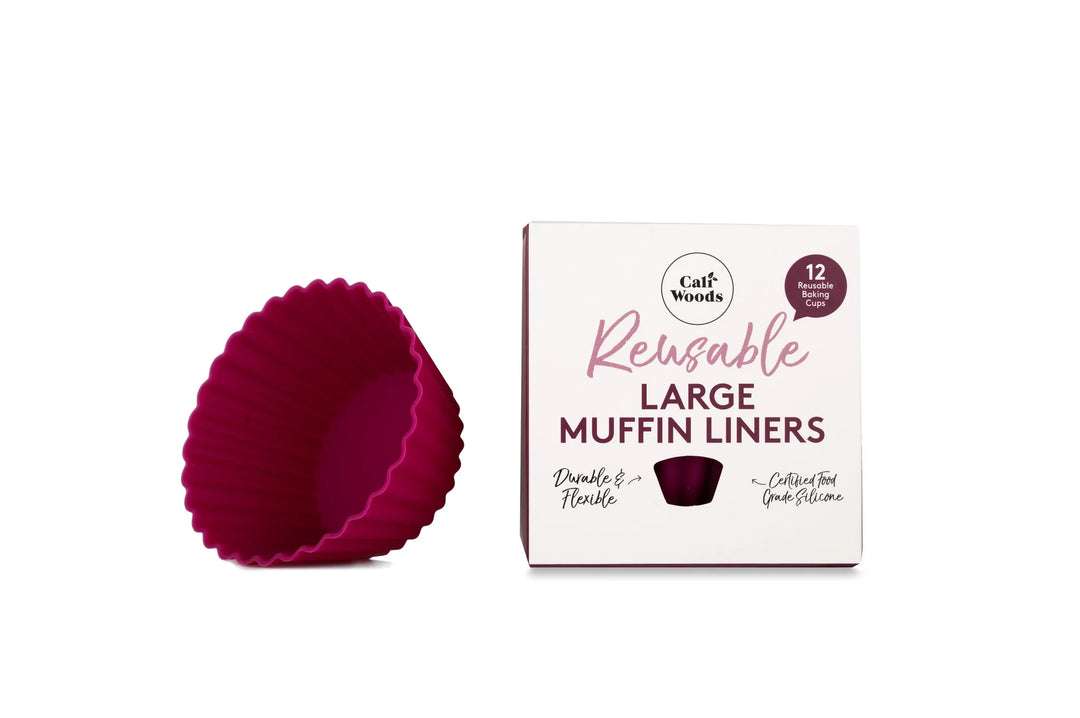 CaliWoods | Reusable Large Muffin Liners - Very Berry | Shut the Front Door