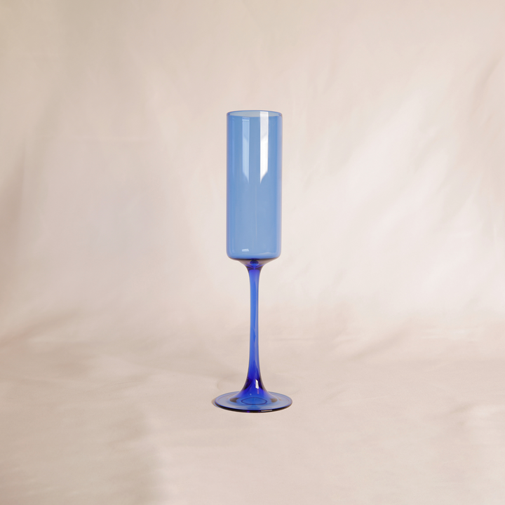 Garcia | Champagne Flute 180ml - Blue | Shut the Front Door