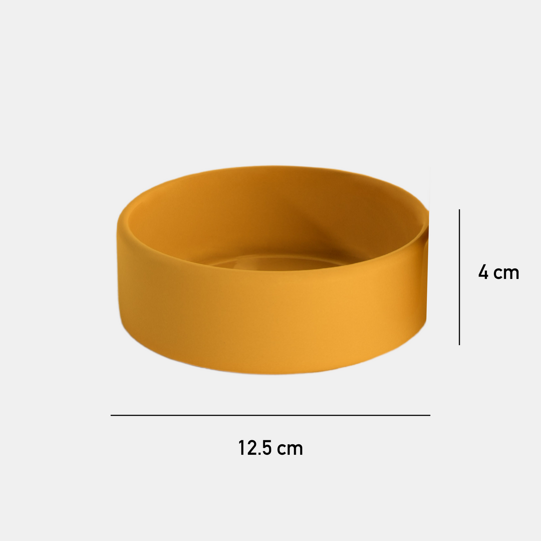 Antigone | Pet Bowl Small - Mustard Matt | Shut the Front Door