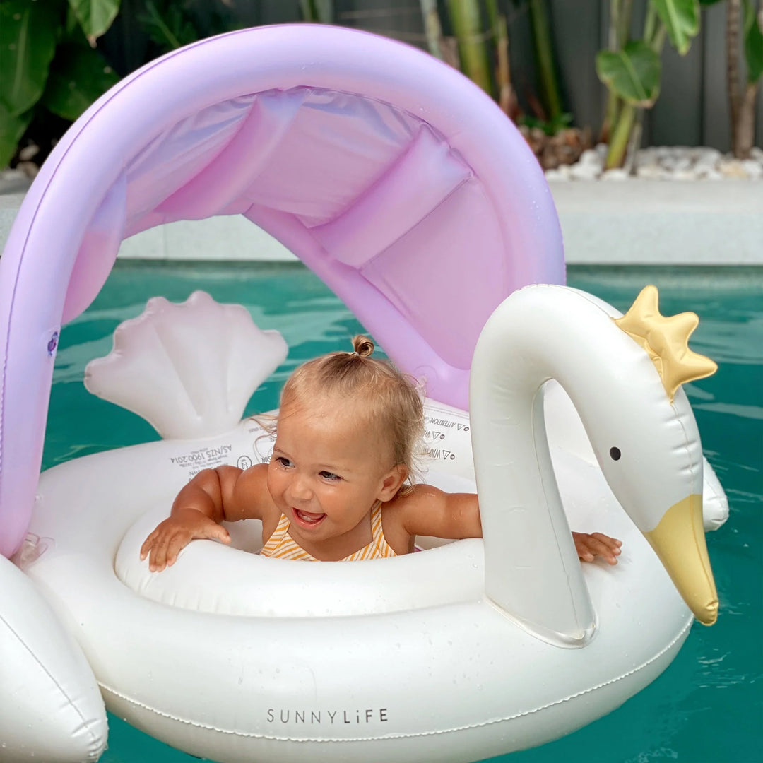 Sunnylife | Baby Float - Princess Swan Multi | Shut the Front Door