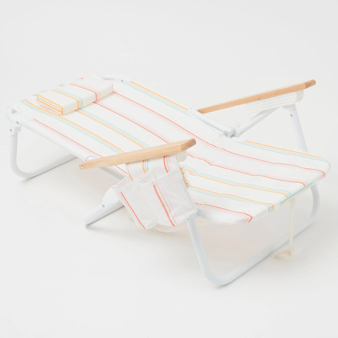 Sunnylife | Luxe Beach Chair - Rio Sun Multi Stripe | Shut the Front Door