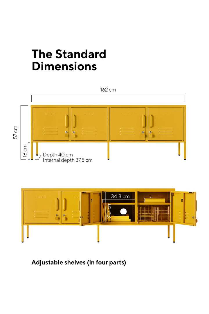 Mustard | Standard Locker - Mustard | Shut the Front Door