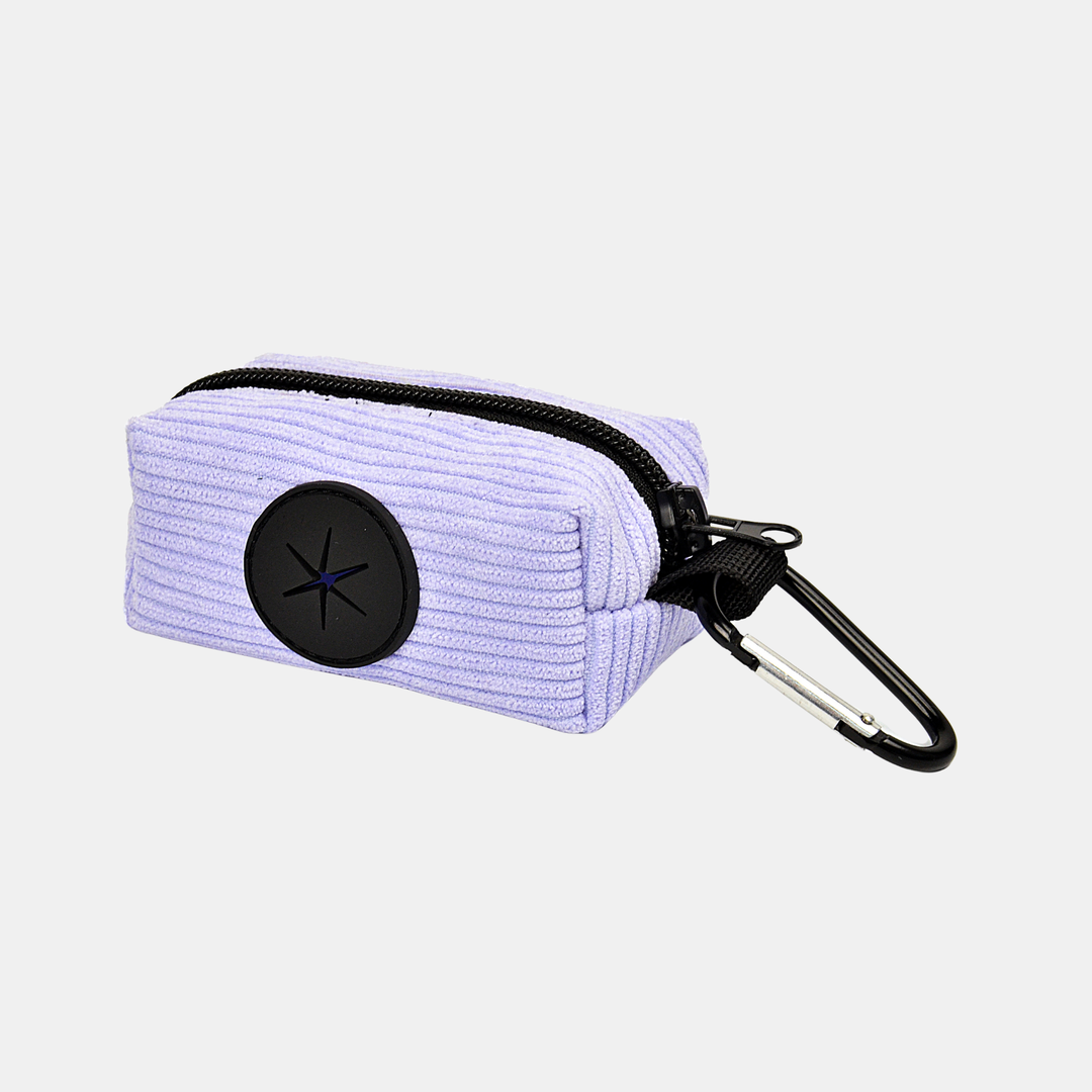 Antigone | Poop Bag Holder - Cordroy Lilac | Shut the Front Door