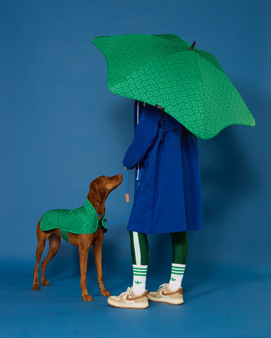 Blunt | Blunt Umbrella Classic X Green Monogram | Shut the Front Door