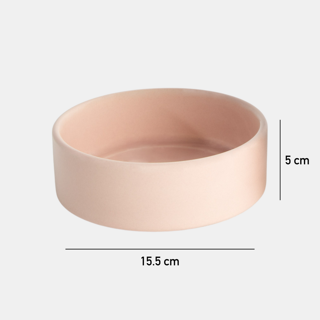 Antigone | Pet Bowl Medium - Dusty Rose Matt | Shut the Front Door