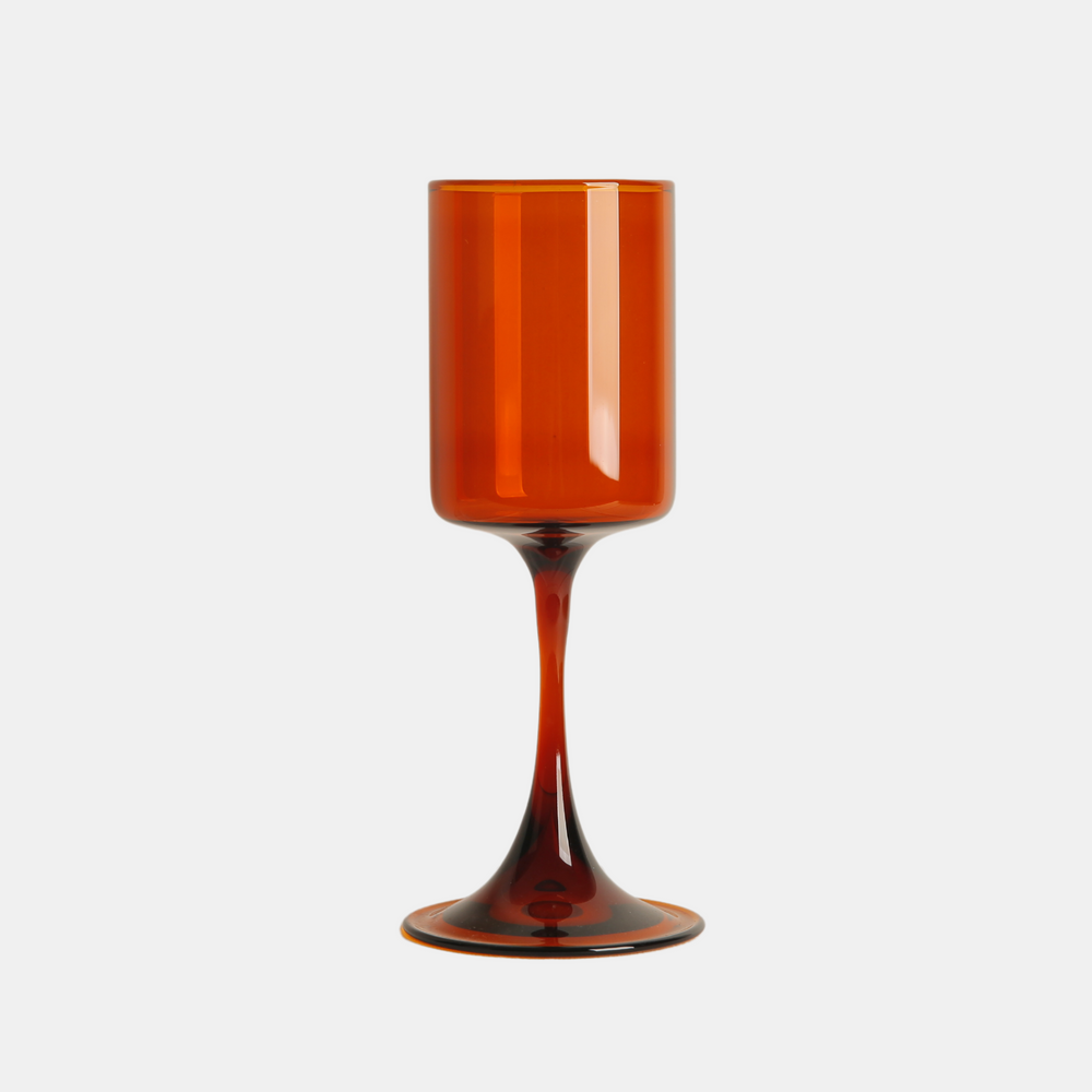 Garcia | Wine Glass 350ml - Amber | Shut the Front Door