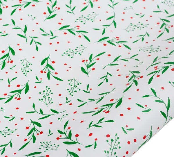 hiPP | Rollwrap Xmas Holly Red/Green | Shut the Front Door