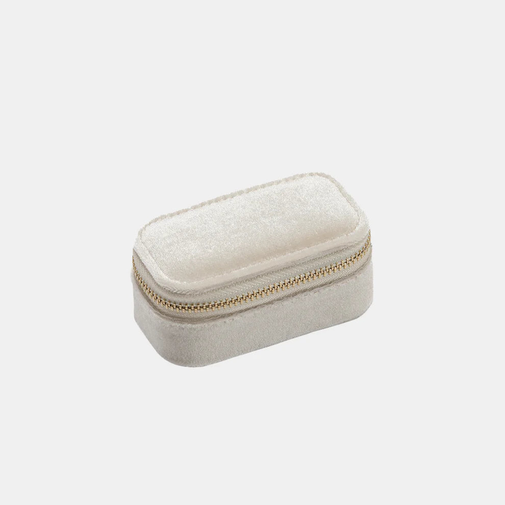 Antigone | Aria Rectangle Jewellery Box - White Oyster | Shut the Front Door