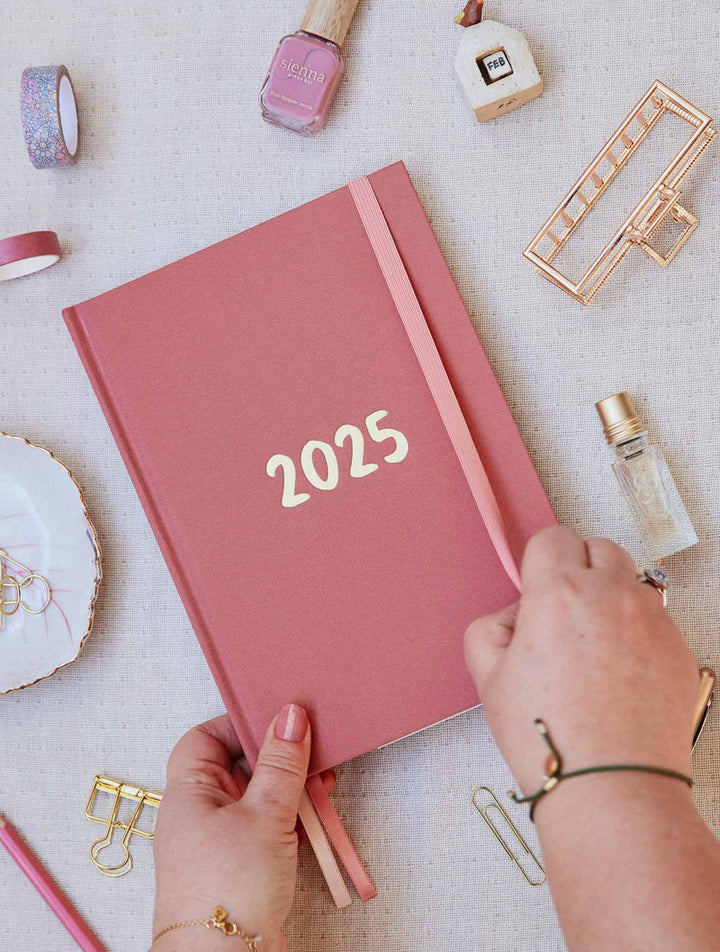 Write to Me Stationery | 2025 Weekly Planner - Blush | Shut the Front Door