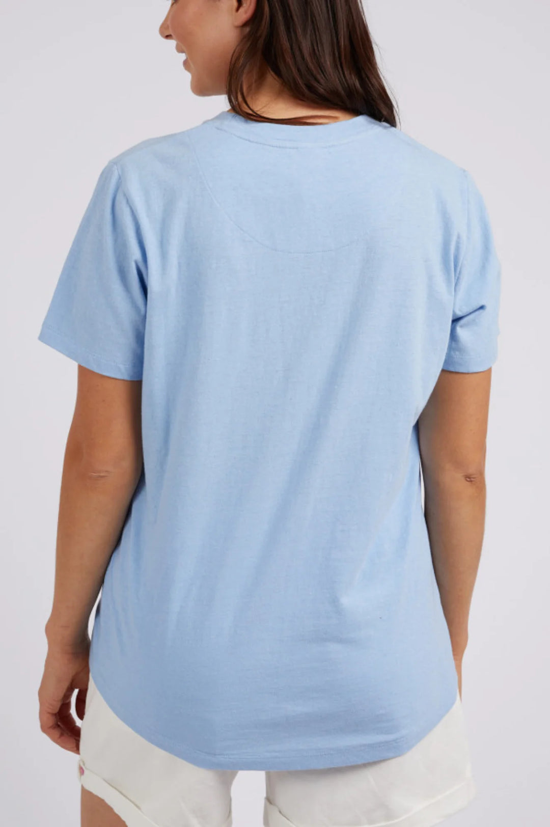 Elm Knitwear | Safi Tee - Dream Blue | Shut the Front Door