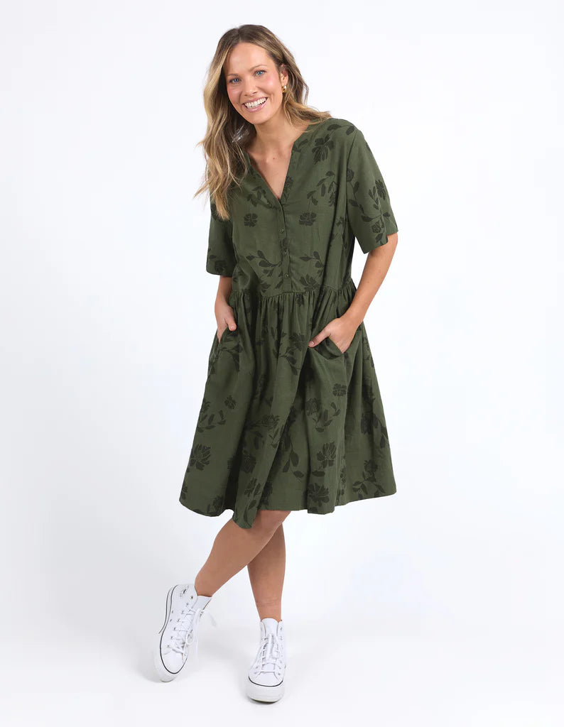 Elm Knitwear | Bramble Dress - Clover | Shut the Front Door