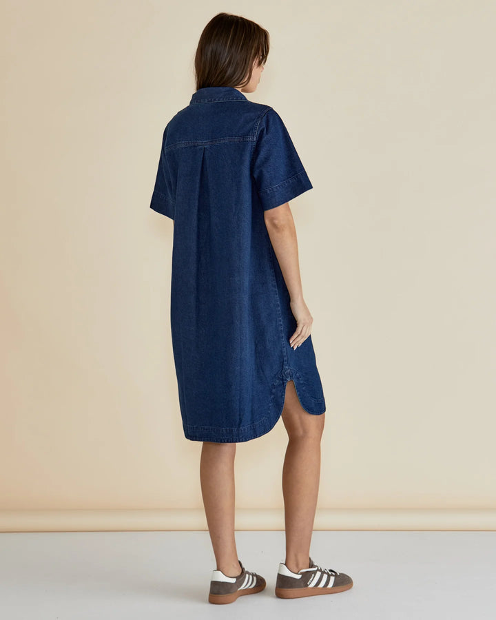 Betty Basics | Dawson Denim Dress - Vintage Wash | Shut the Front Door