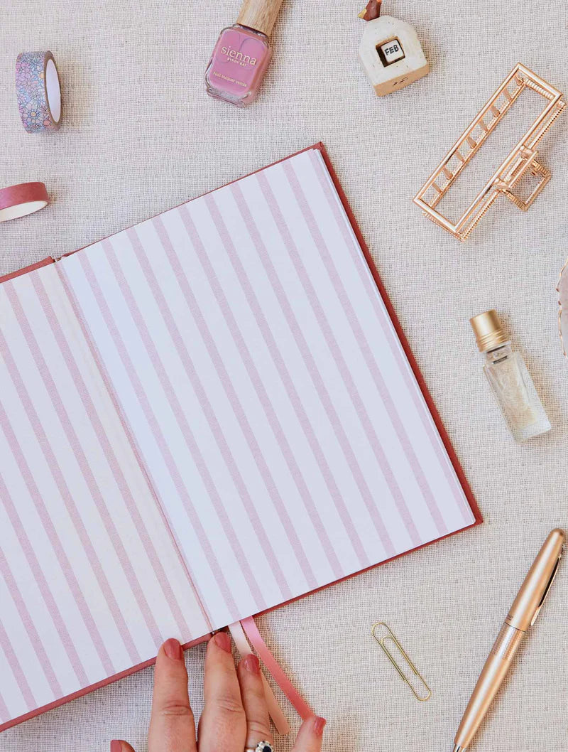 Write to Me Stationery | 2025 Weekly Planner - Blush | Shut the Front Door