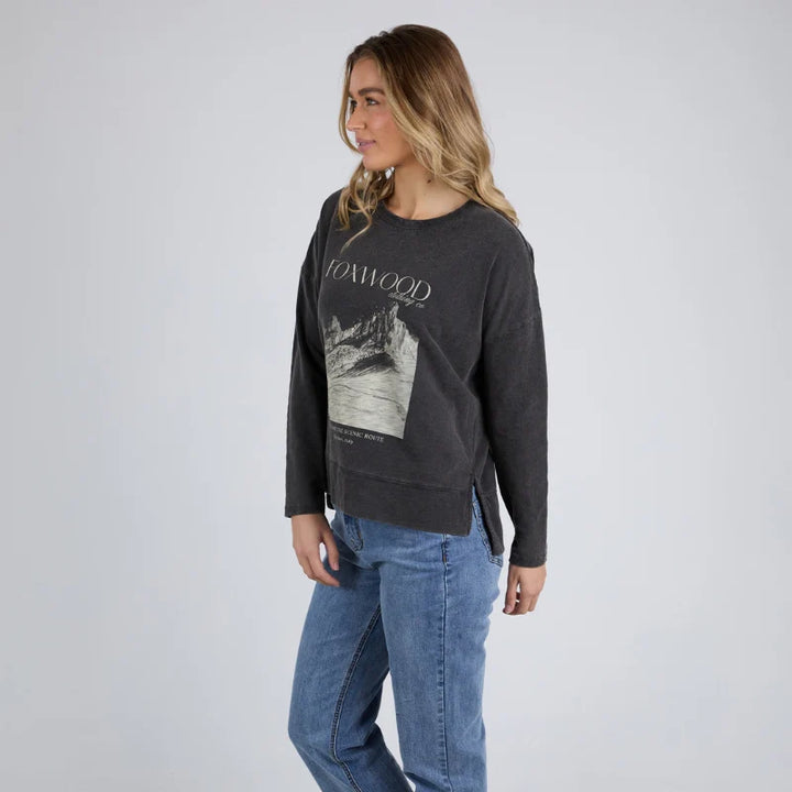 Foxwood | Scenic Route LS - Washed Black | Shut the Front Door