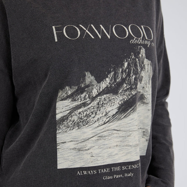 Foxwood | Scenic Route LS - Washed Black | Shut the Front Door