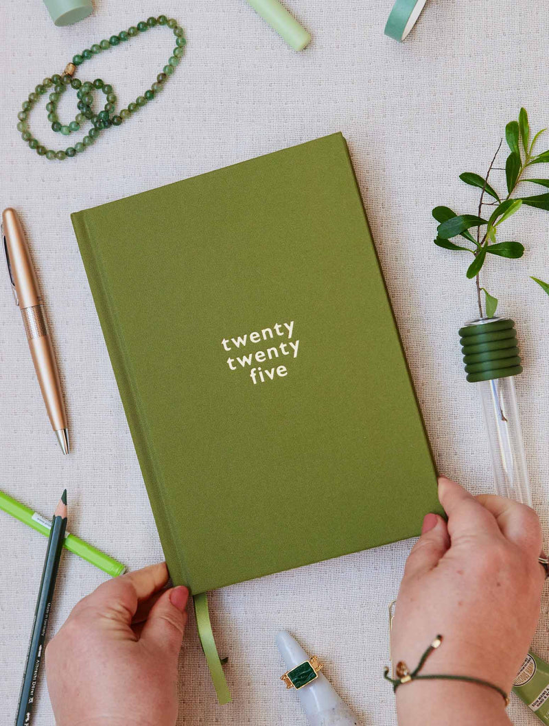 Write to Me Stationery | 2025 Weekly Planner - Forest | Shut the Front Door