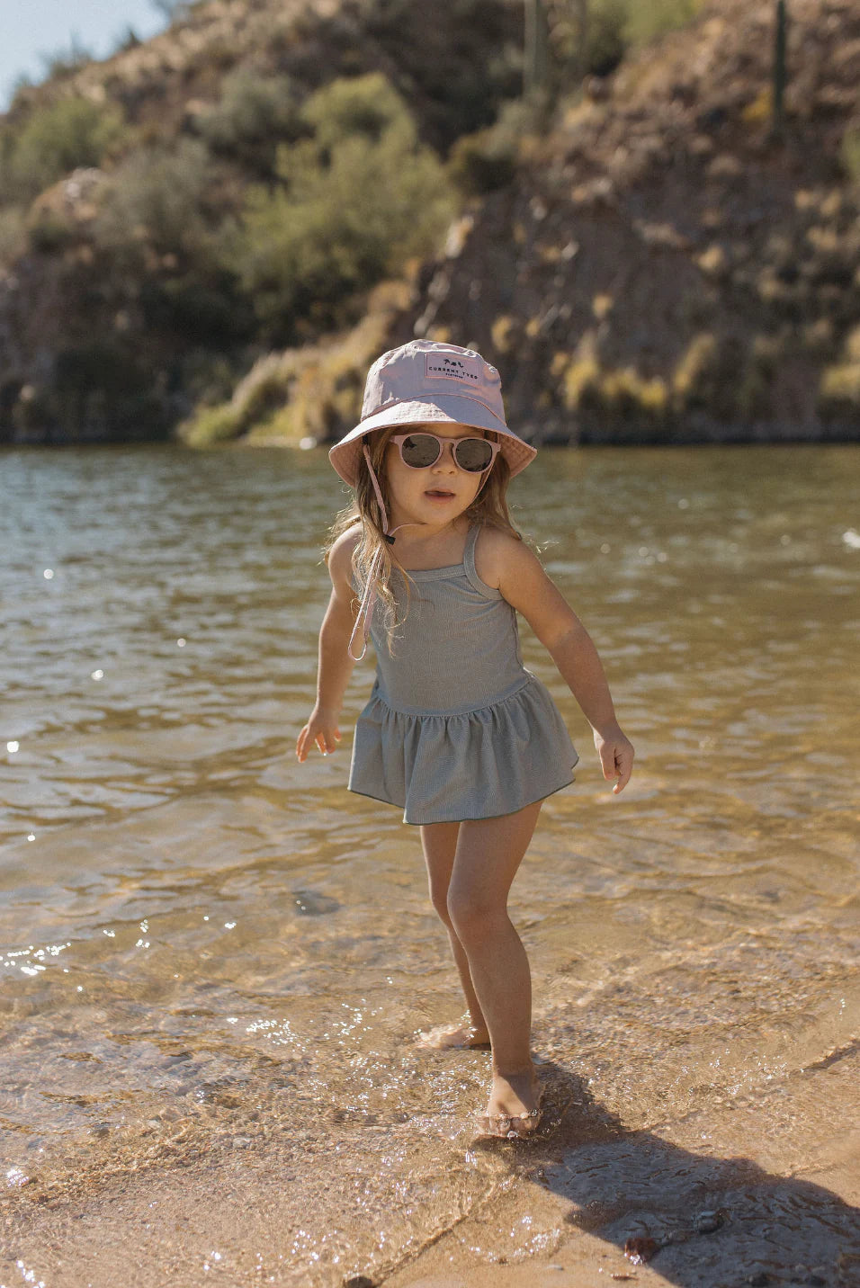 Current Tyed | Waterproof Bucket Hat - Blush | Shut the Front Door