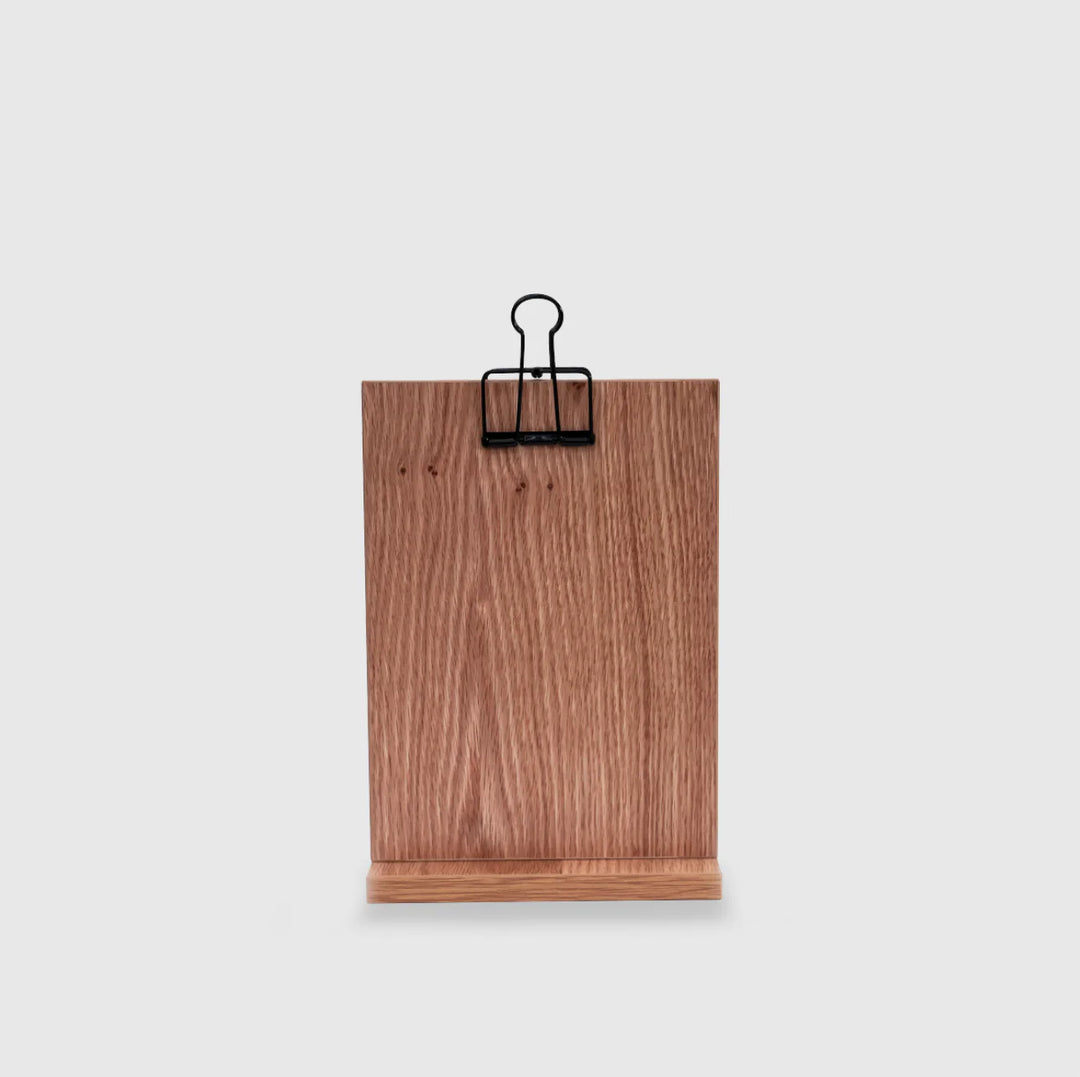 MOOD | Clip Stand Slim - A5 Oak | Shut the Front Door