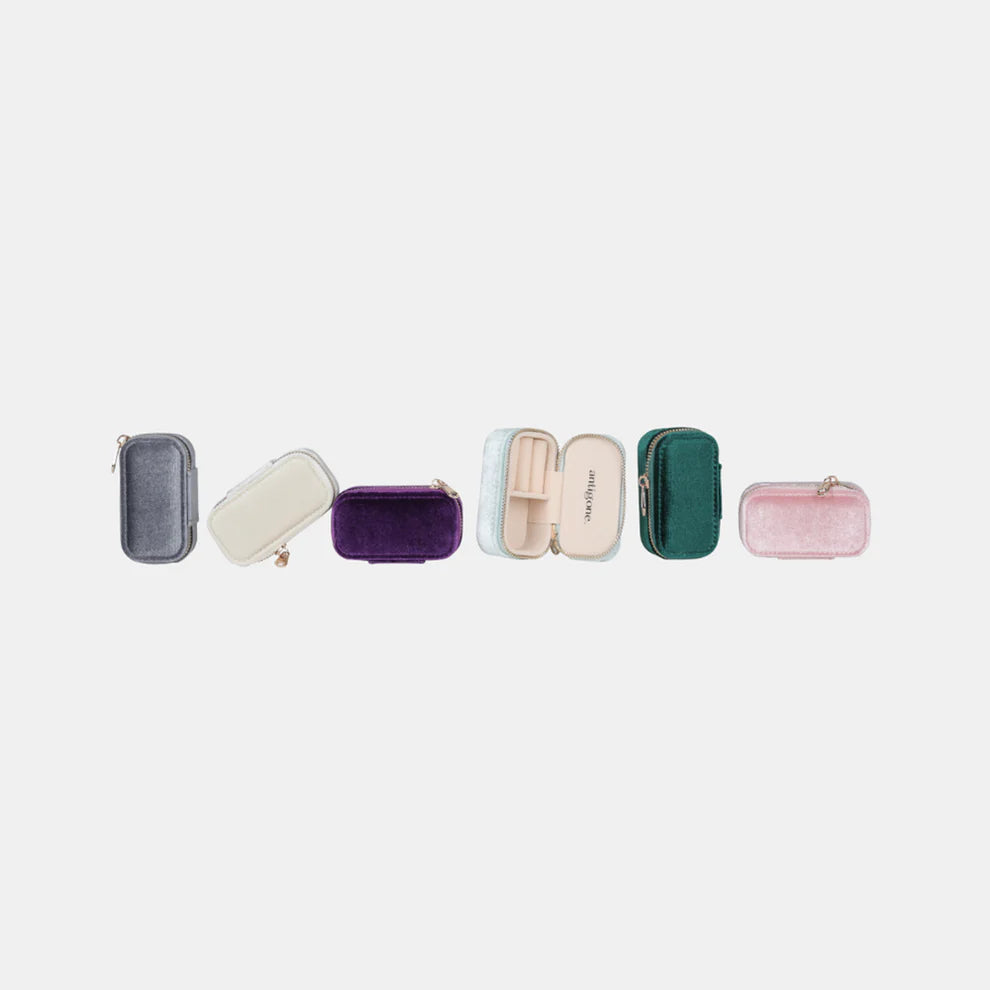 Antigone | Aria Rectangle Jewellery Box - Purple | Shut the Front Door