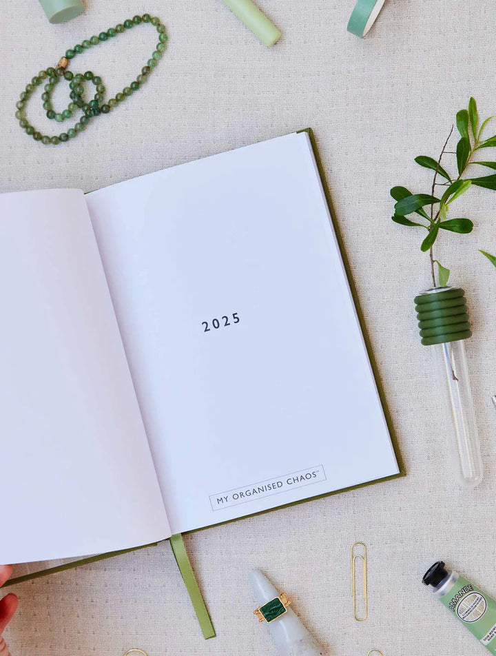 Write to Me Stationery | 2025 Weekly Planner - Forest | Shut the Front Door