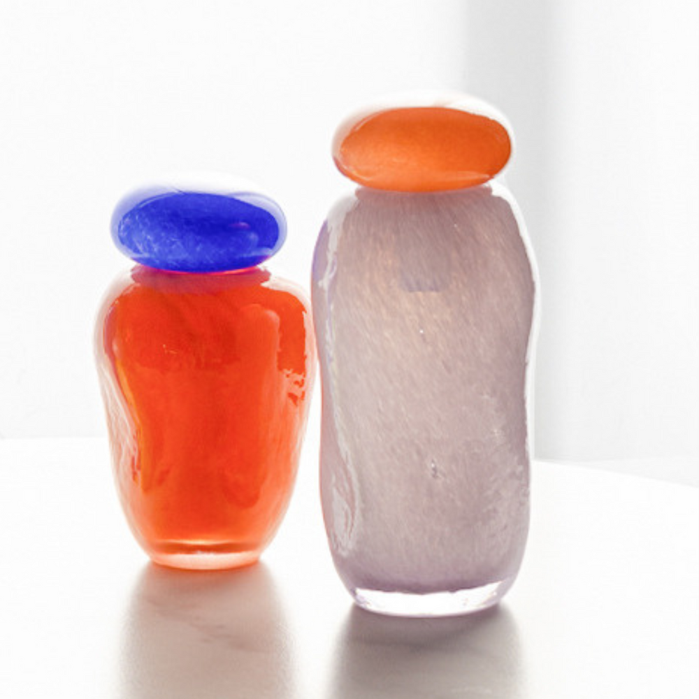 Garcia | Ruby Glass Jar - Large | Shut the Front Door