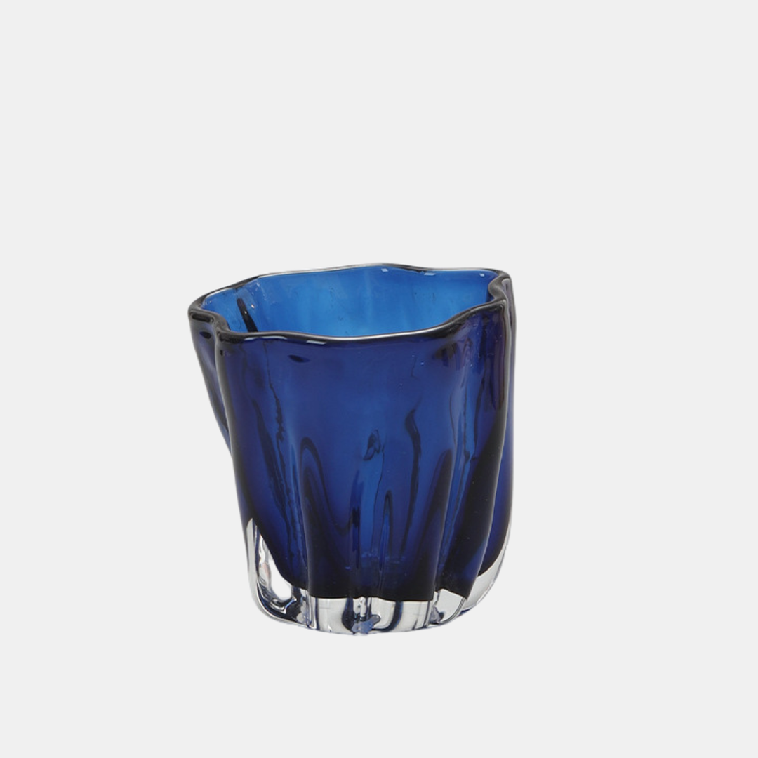 Garcia | Thea Glass Cup - Indigo | Shut the Front Door