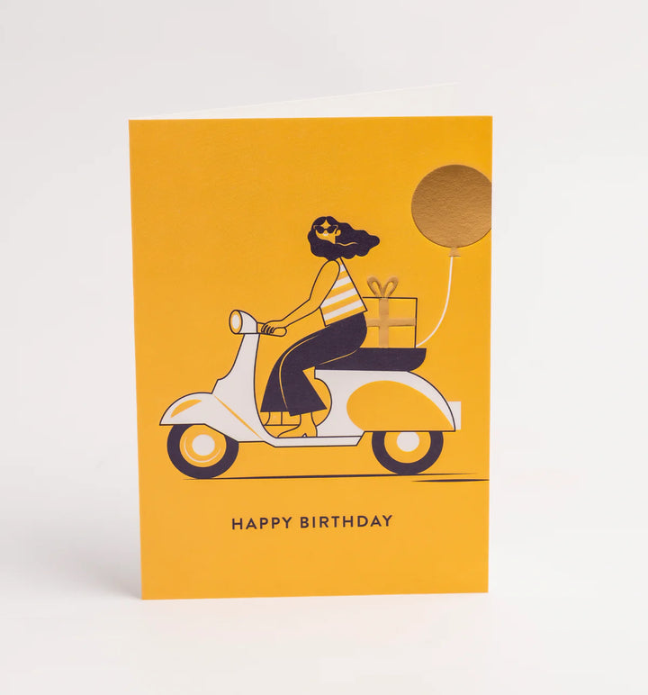 Lagom | Card Happy Birthday 4 | Shut the Front Door