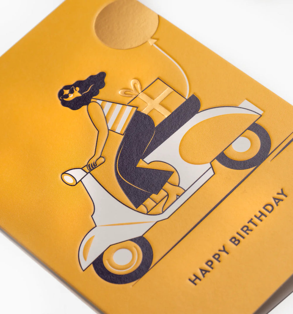 Lagom | Card Happy Birthday 4 | Shut the Front Door