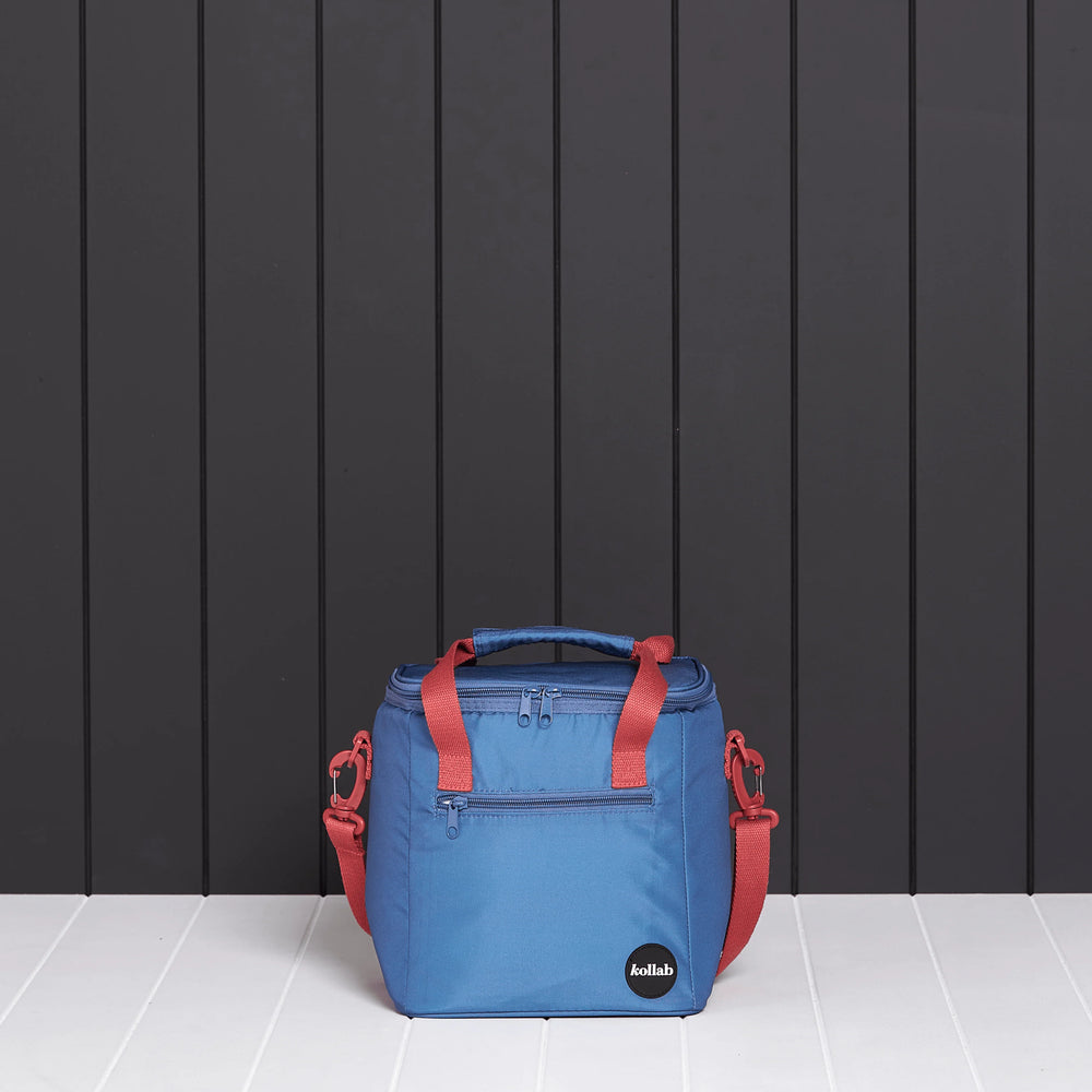 Kollab | Holiday Mini Cooler - Blue | Shut the Front Door