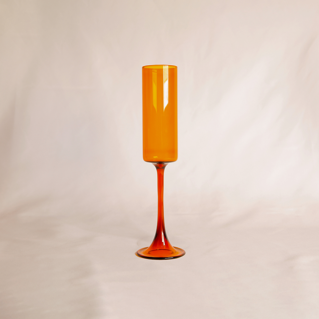 Garcia | Champagne Flute 180ml - Amber | Shut the Front Door