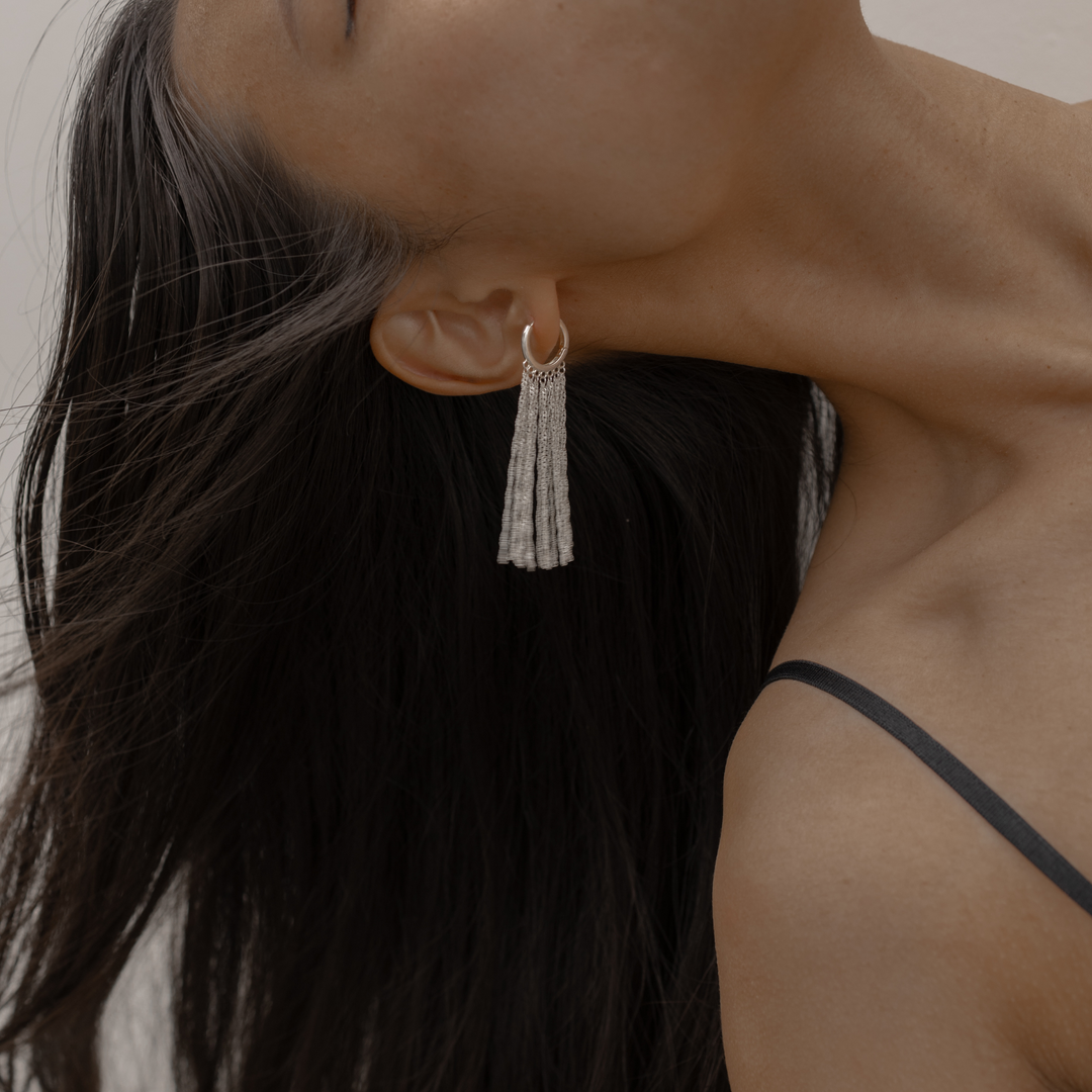 Antigone | Ashley Earrings - Silver | Shut the Front Door