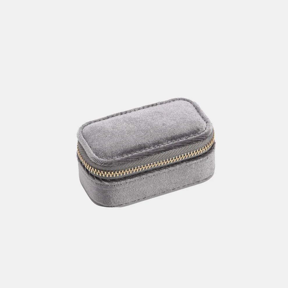 Antigone | Aria Rectangle Jewellery Box - Grey | Shut the Front Door