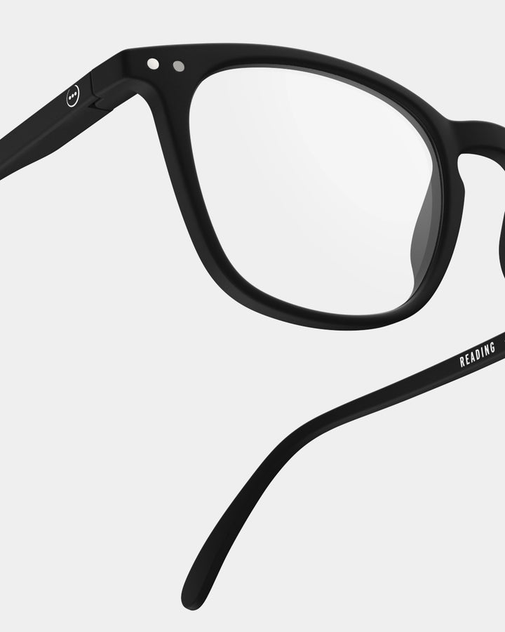 Reading Glasses Collection E Black +1