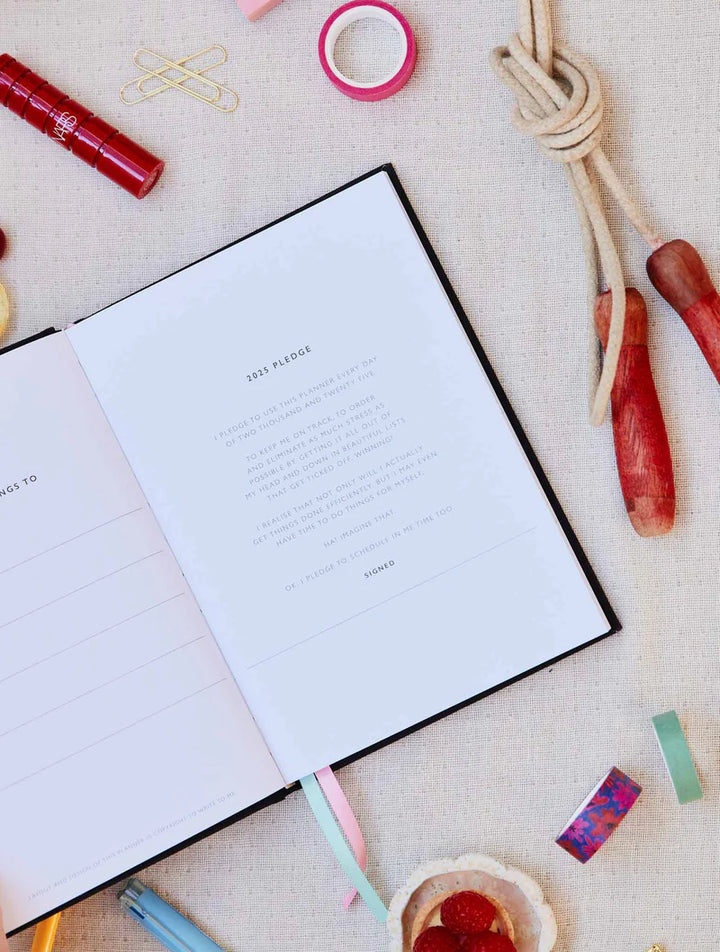 Write to Me Stationery | 2025 Weekly Planner - In My Lane | Shut the Front Door