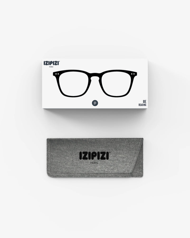 Izipizi | Reading Glasses Collection E Black +2.5 | Shut the Front Door