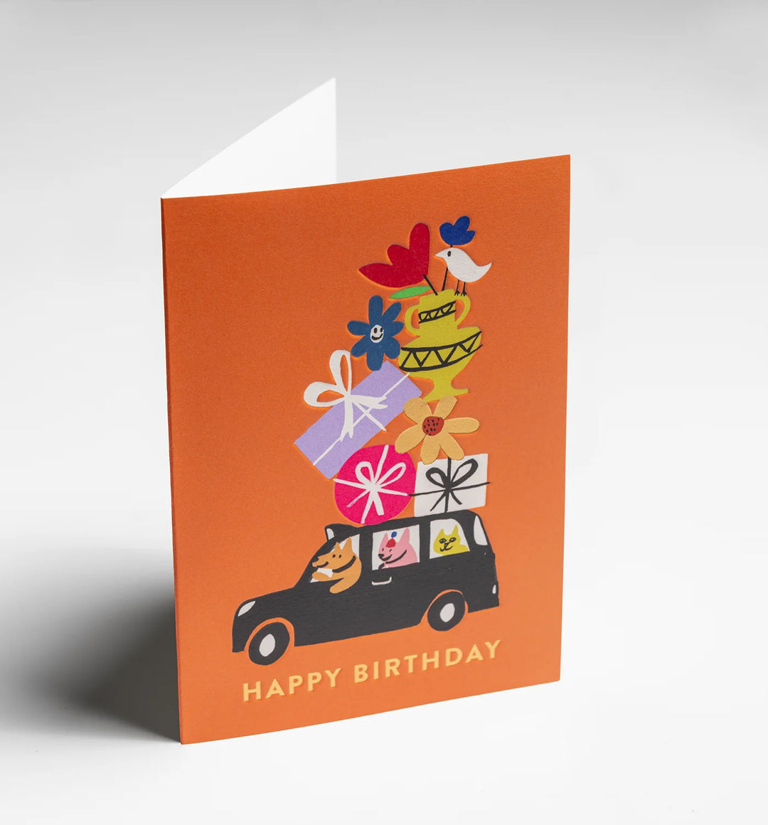 Lagom | Card Happy Birthday Black Cab | Shut the Front Door