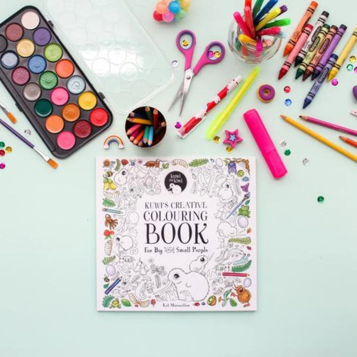 Tikitibu | Kuwi's Creative Colouring Book | Shut the Front Door