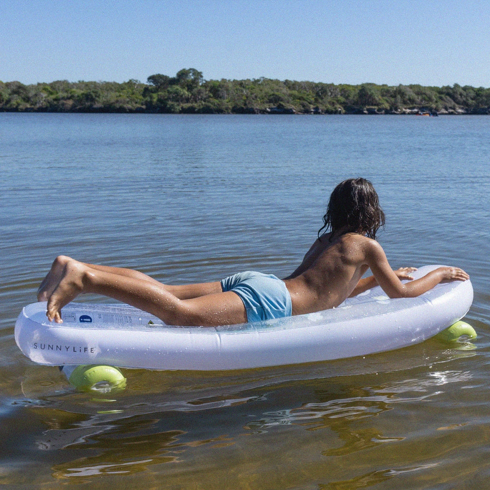 Sunnylife | Kids Skateboard Float - The Sea Kids Blue-Lime | Shut the Front Door