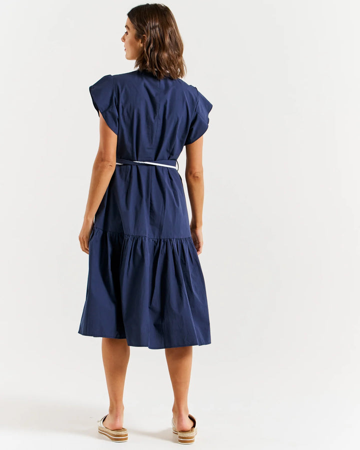 Betty Basics | Mari Dress - Navy | Shut the Front Door