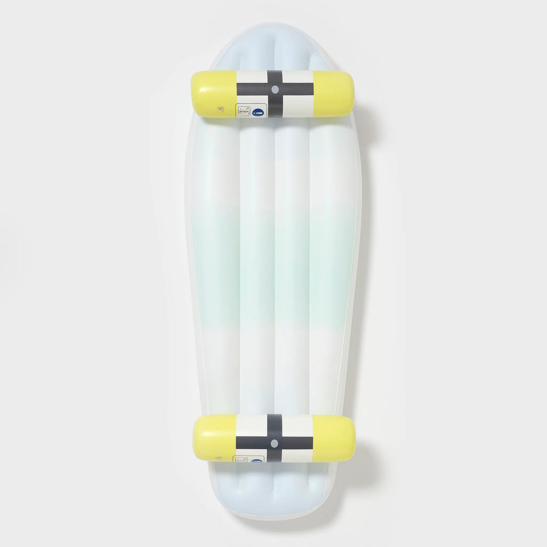 Sunnylife | Kids Skateboard Float - The Sea Kids Blue-Lime | Shut the Front Door