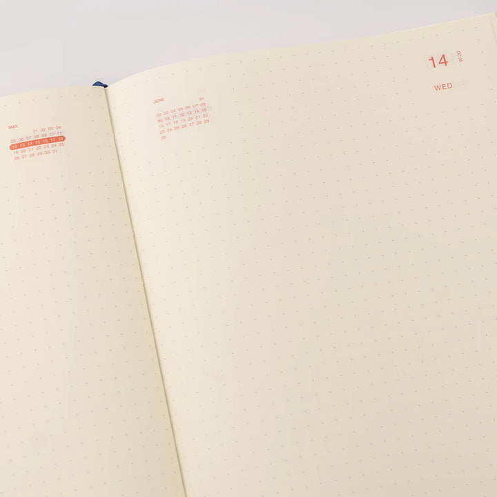 Studio Milligram | 2025 Agenda Diary A5 - Black | Shut the Front Door