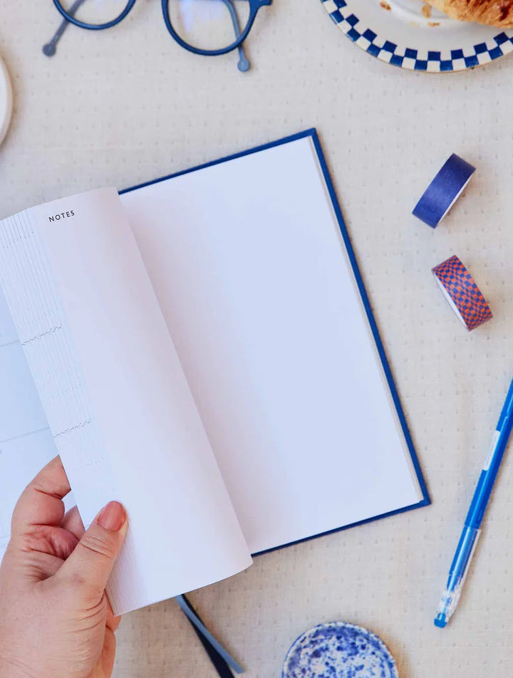 Write to Me Stationery | 2025 Weekly Planner - Indigo | Shut the Front Door